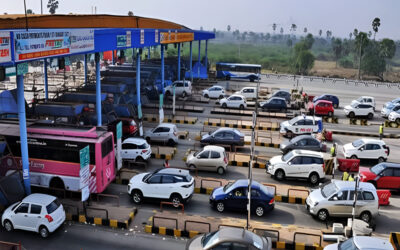 How is toll revenue utilized in India?