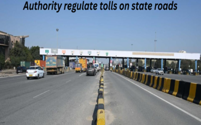 What authority regulates toll on state roads?