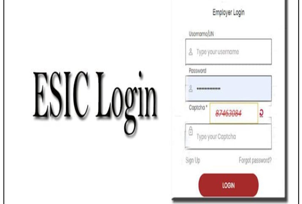 Where can I find the ESIC employer login?
