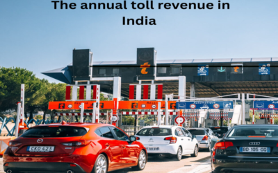 What is the annual toll revenue in India?