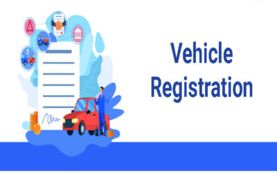 What are the charges for road tax during vehicle registration?