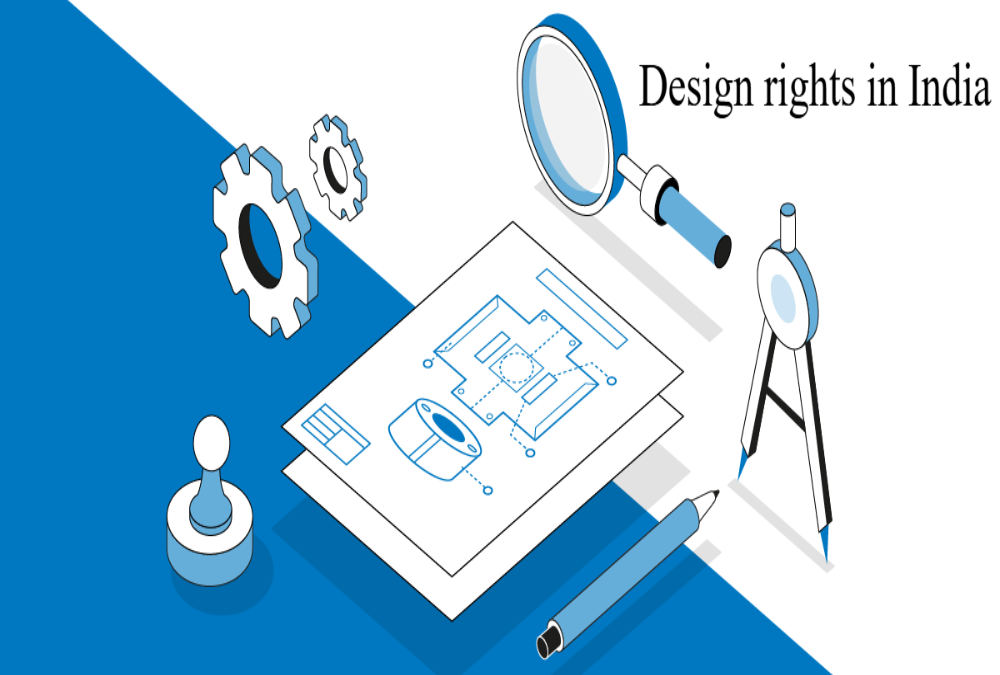 Who grants design rights in India?