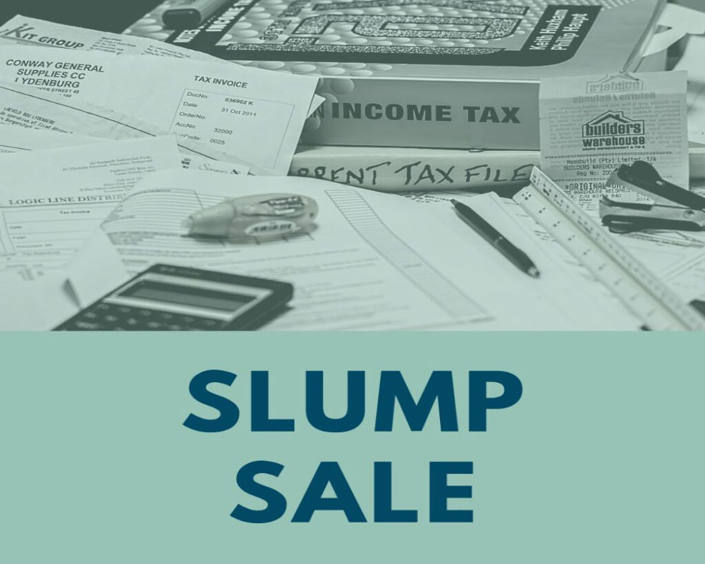 Are slump sales taxable under corporate tax? Hello Auditor
