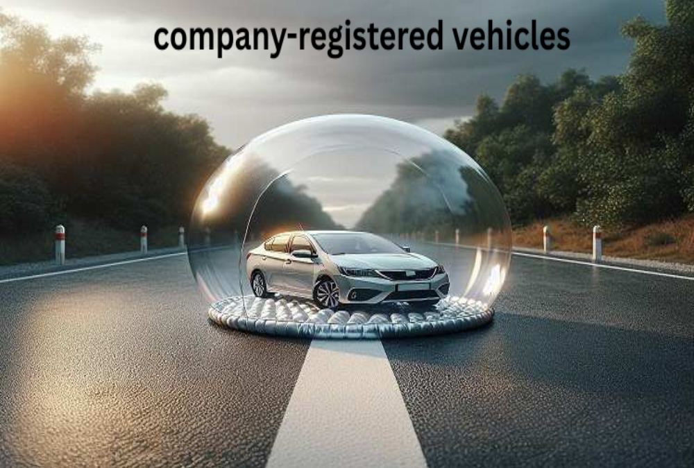 What is the road tax for company-registered vehicles?