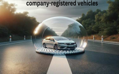 What is the road tax for company-registered vehicles?