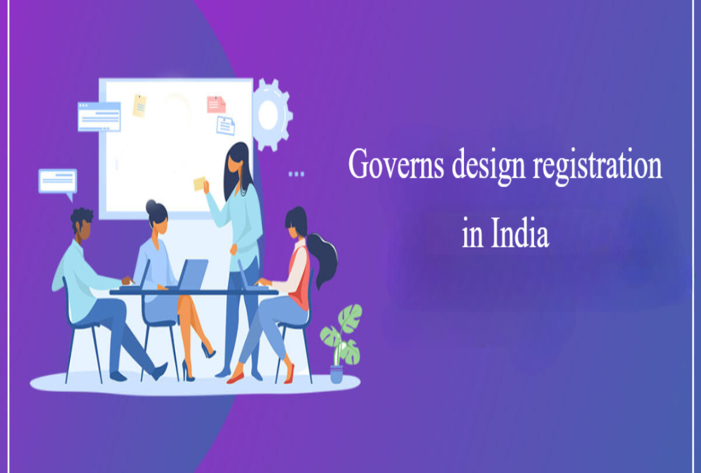 Which law governs design registration in India?