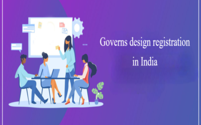 Which law governs design registration in India?
