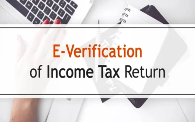 What is e-verification of income tax return?