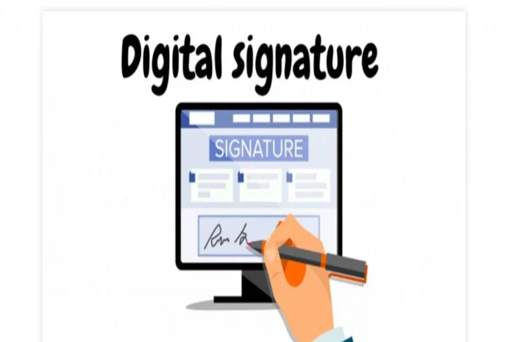 What is a digital signature in income tax filing?