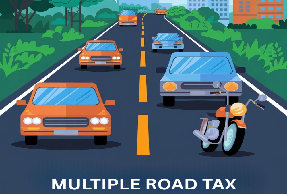 Can multiple road taxes be paid in advance?