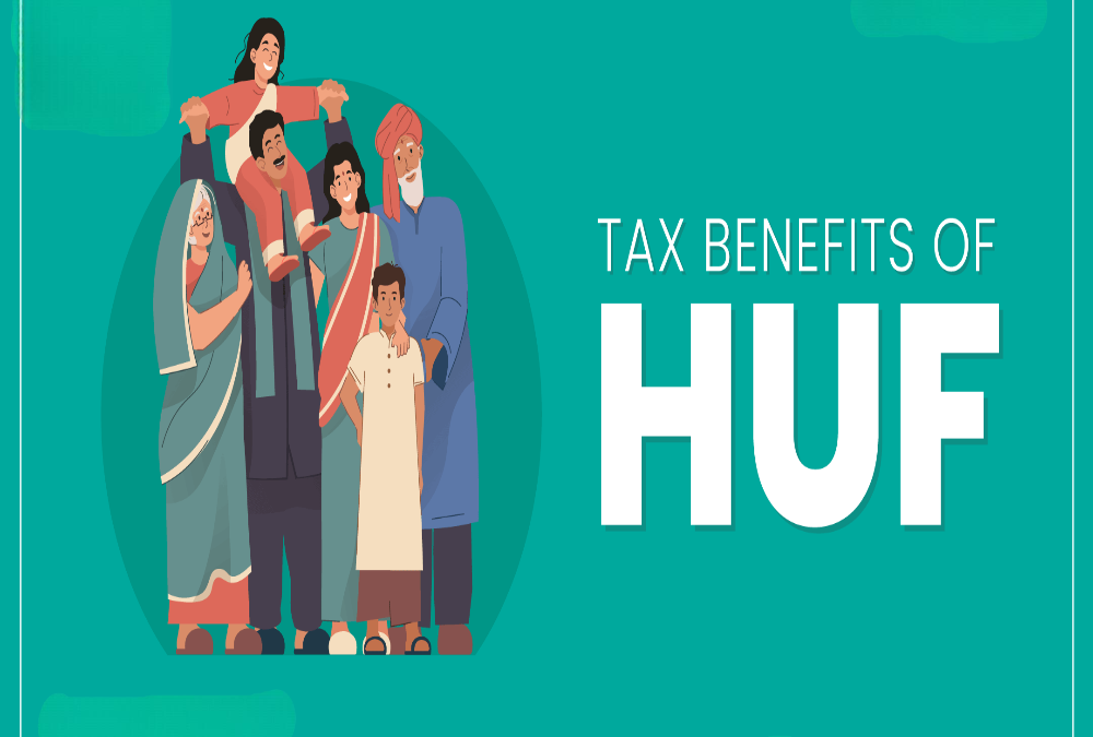 What is the benefit of forming an HUF for tax?