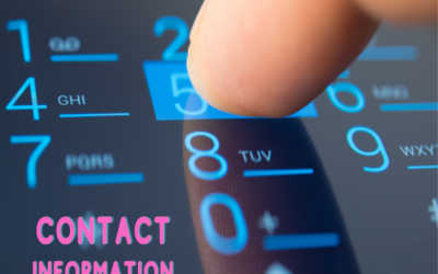 How to update contact information in DSC?