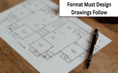 What format must design drawings follow?