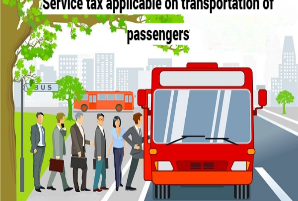Was service tax applicable on transportation of passengers?