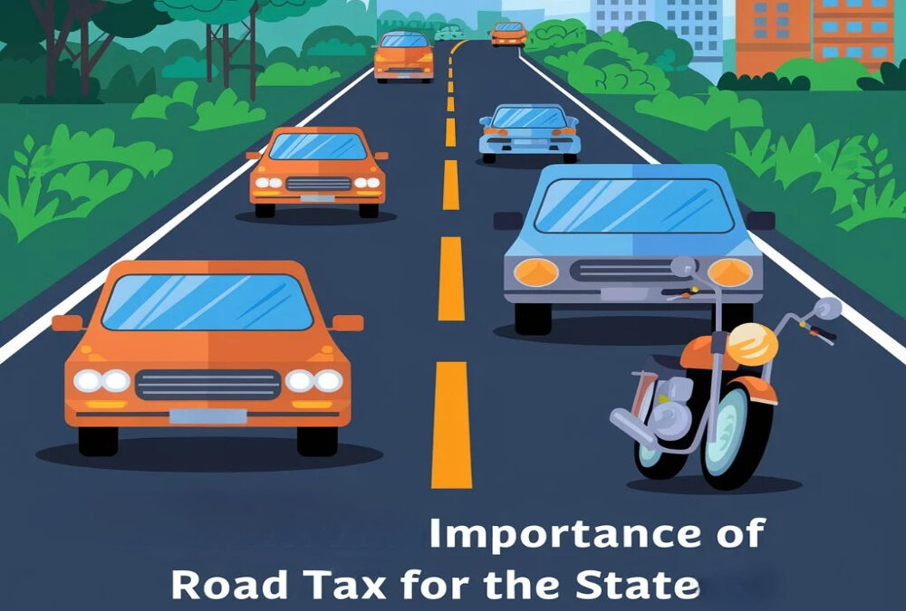 What is the role of State Transport Departments in road tax?