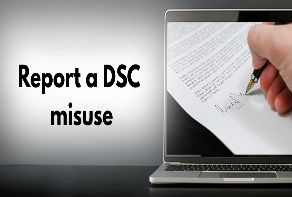 How to report a DSC misuse?