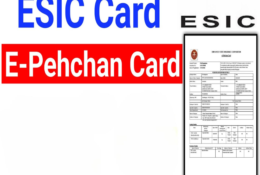 How to generate Pehchan card?