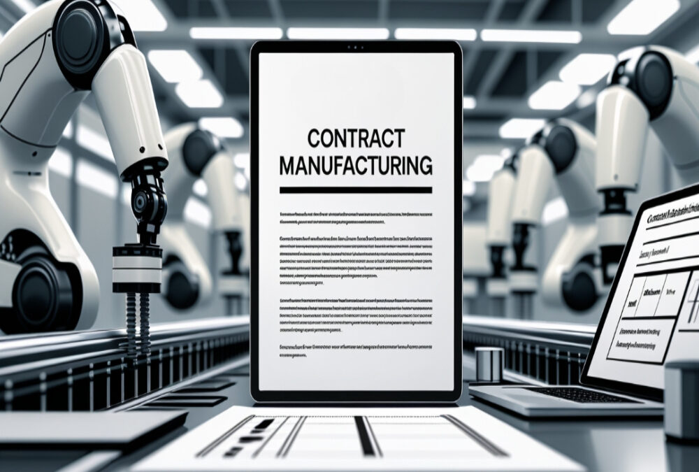 What are VAT provisions for contract manufacturing?