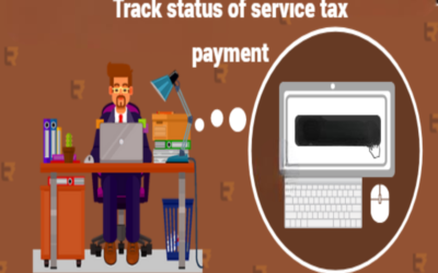 How to track status of service tax payment?