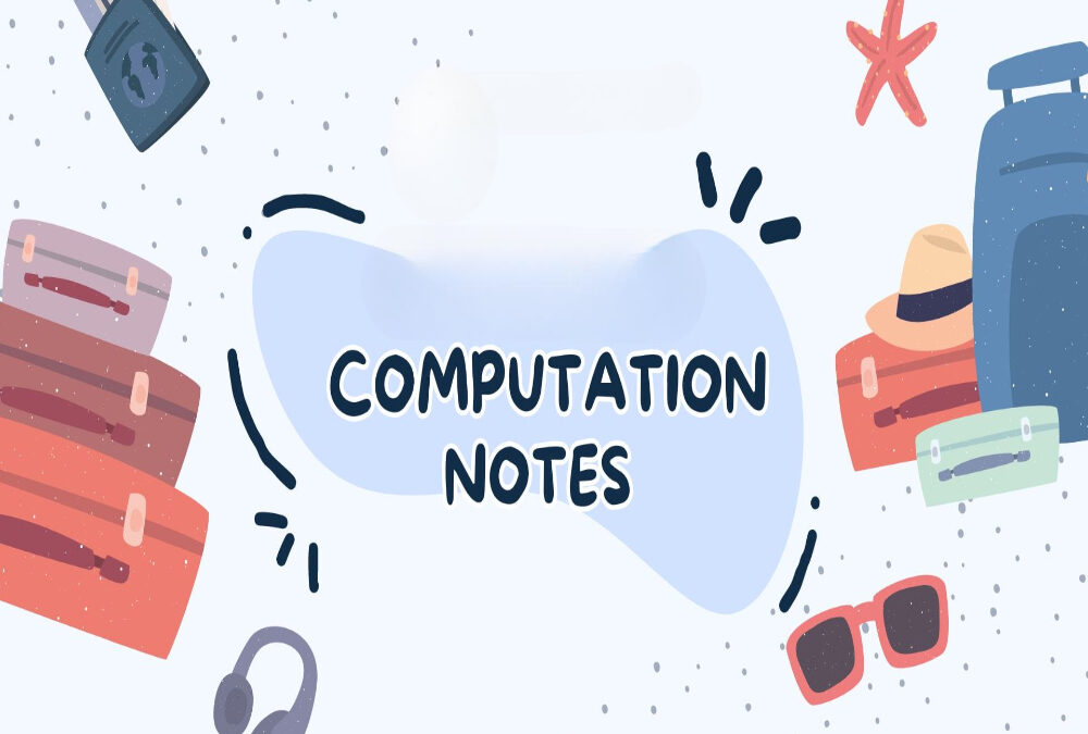 How are adjustments disclosed in MAT computation notes?