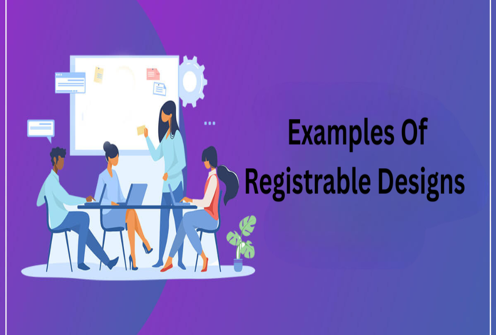 What are examples of registrable designs?