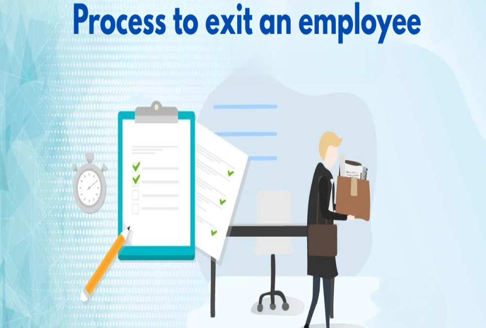 What is the process to exit an employee?