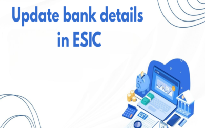 How to update bank details in ESIC?
