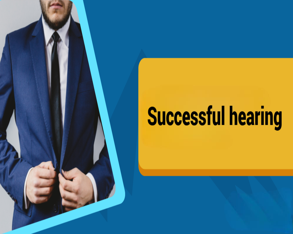What happens after a successful hearing? Hello Auditor